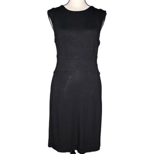 DVF Black Sleeveless Dress